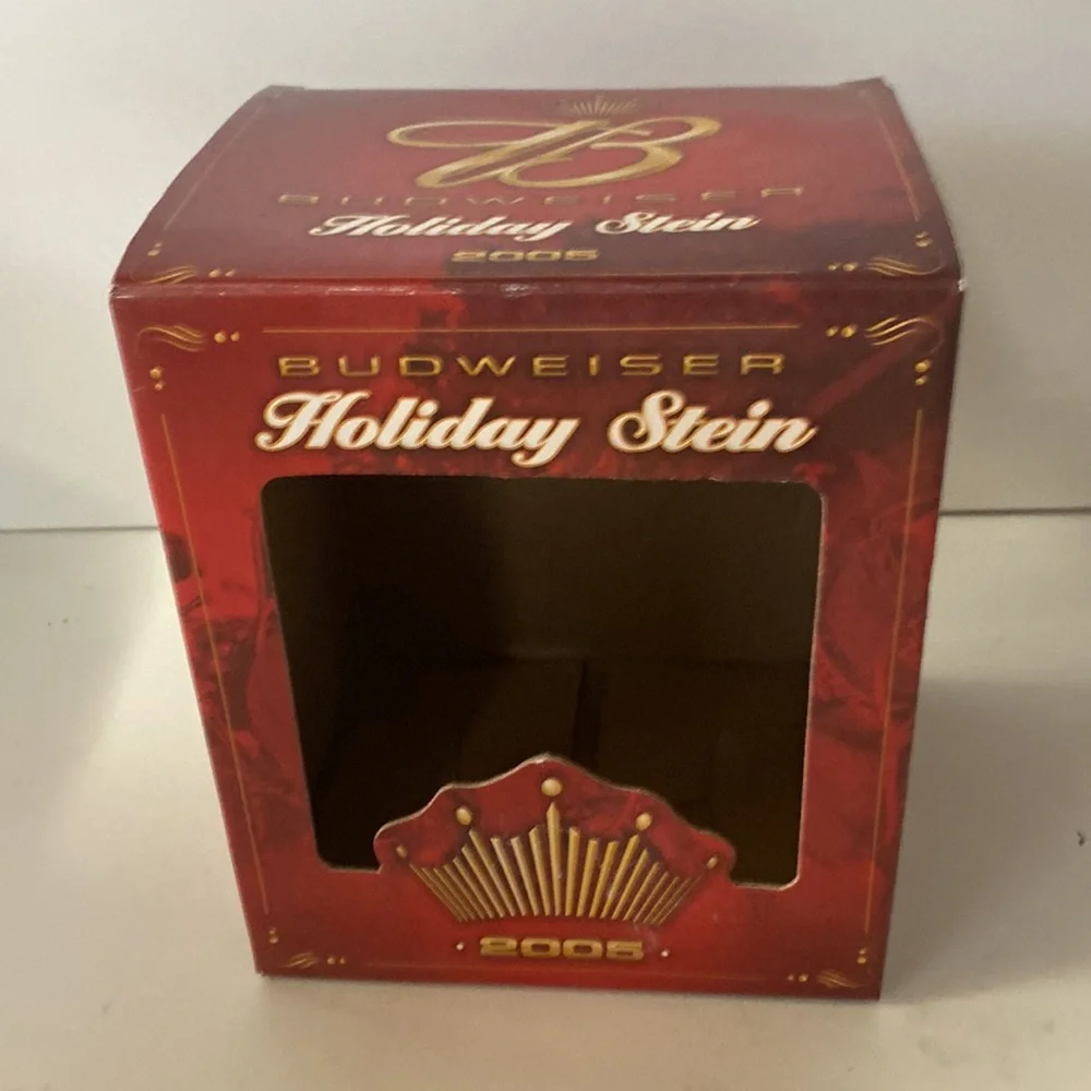 2005‎ Budweiser Holiday Stein